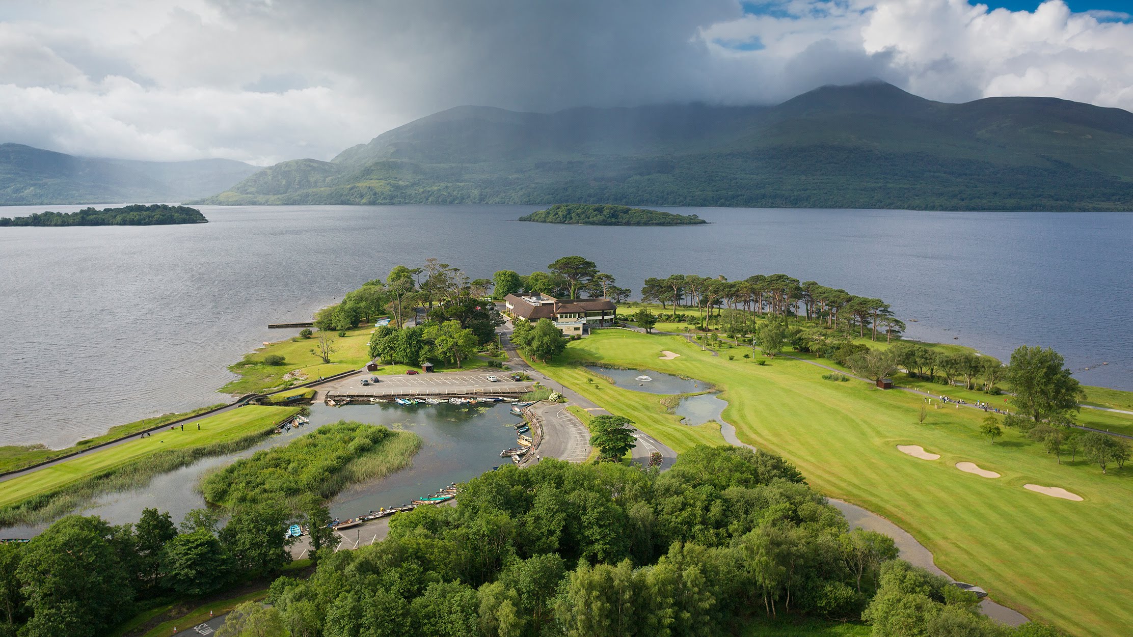 The Killeen Course is situated on the Killarney Golf and Fishing Club